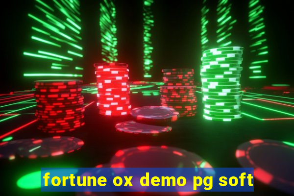 fortune ox demo pg soft